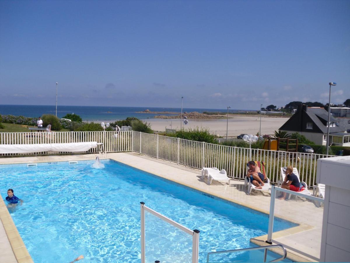 MAISON belle vue mer PISCINE Trévou-Tréguignec Eksteriør bilde