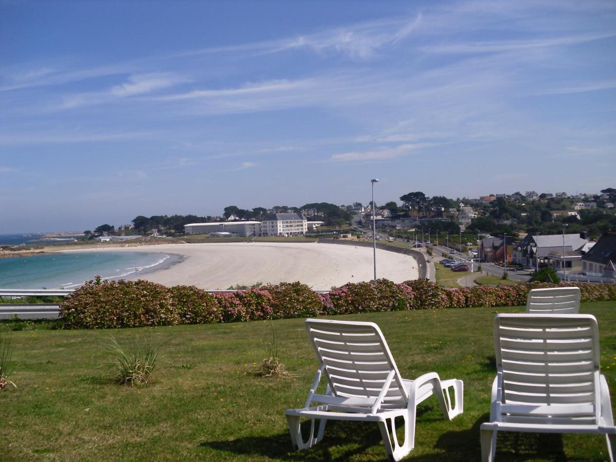 MAISON belle vue mer PISCINE Trévou-Tréguignec Eksteriør bilde