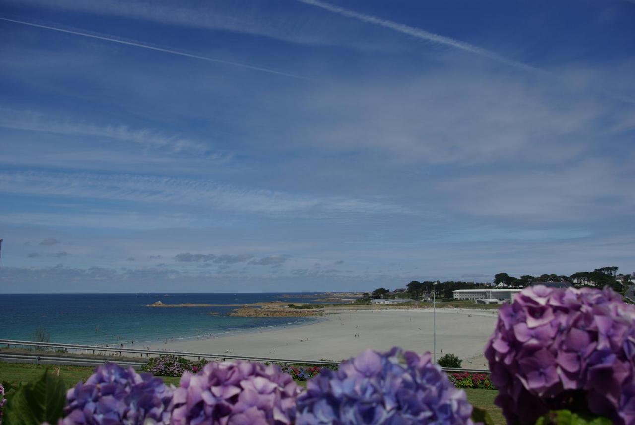 MAISON belle vue mer PISCINE Trévou-Tréguignec Eksteriør bilde