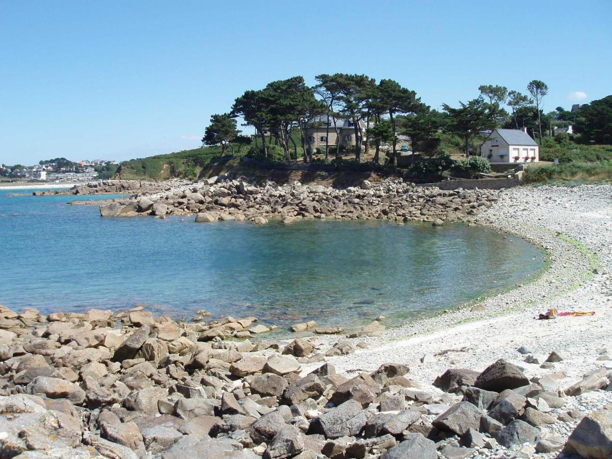 MAISON belle vue mer PISCINE Trévou-Tréguignec Eksteriør bilde