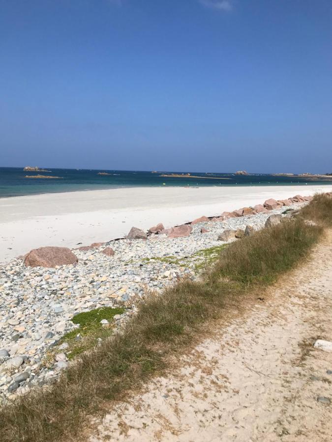 MAISON belle vue mer PISCINE Trévou-Tréguignec Eksteriør bilde