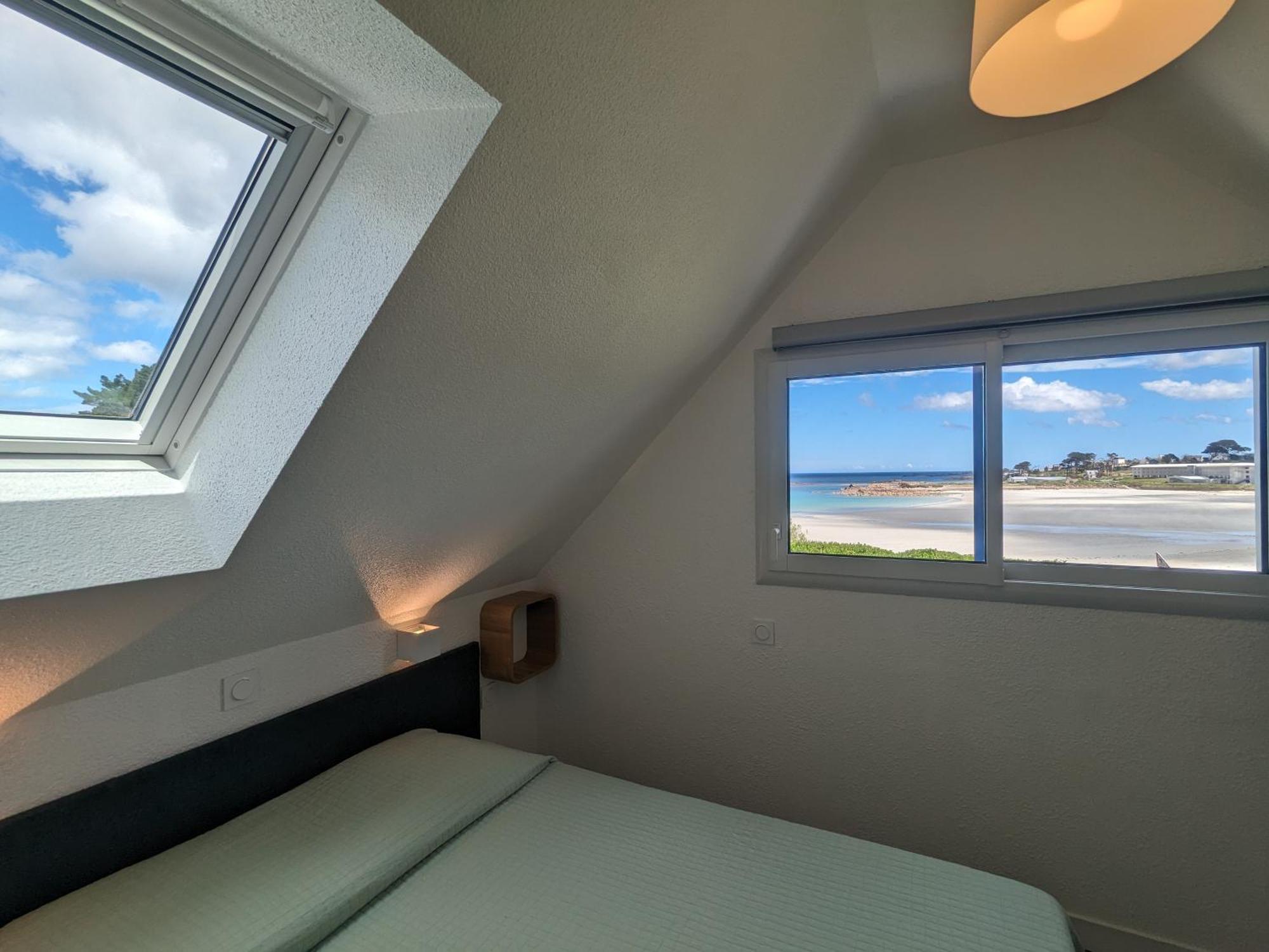 MAISON belle vue mer PISCINE Trévou-Tréguignec Eksteriør bilde